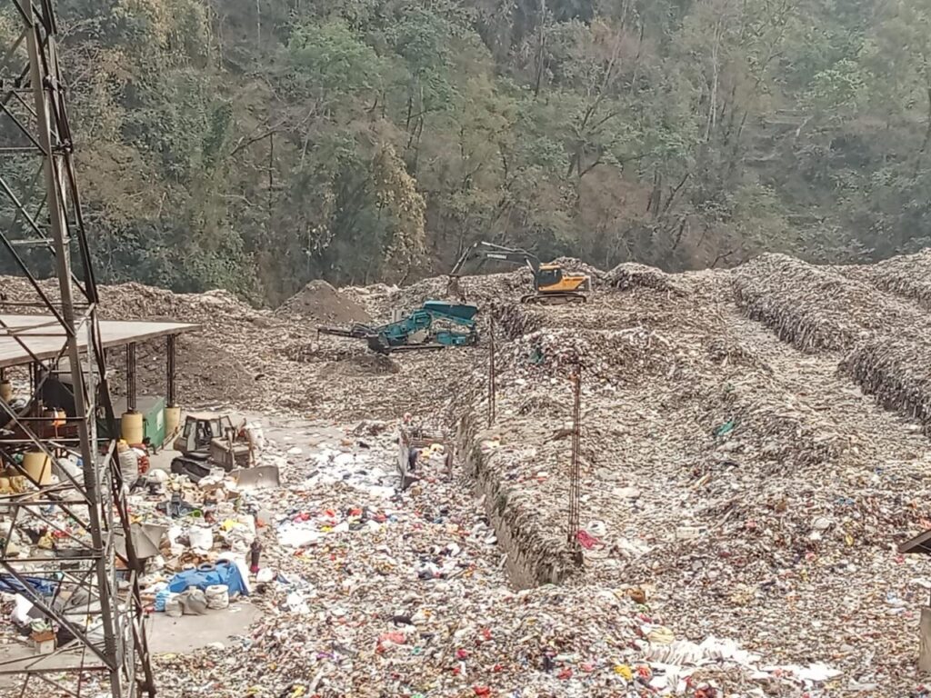 Legacy waste management sikkim