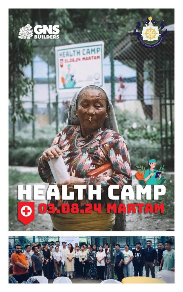 Health camp event organised by GMC And gnsbuilders